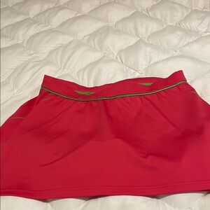 Tennis adidas pink Skort with Green Accents